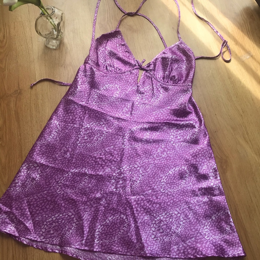 2 for 25$🔥 La vie en Rose Satin slip dress